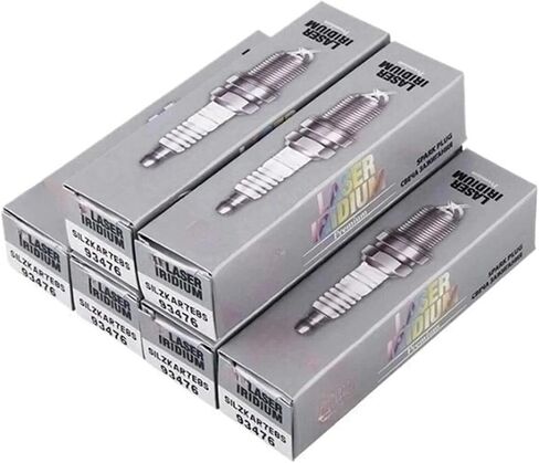 متوافق مع NGK Iridium Platinum Spark Plug Silzkar7e8s 93476 متوافق مع XJL XF 3.0T مع Discovery 4 متوافق مع Rover OE JDE38685 (6pcs) in Saudi Arabia