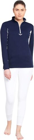 Tuffrider Ladies Technal Technical Long Sleeve Sport Shirt مع جوارب مخططة مجانية متنوعة in Kuwait