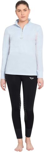 Tuffrider Ladies Technal Technical Long Sleeve Sport Shirt مع جوارب مخططة مجانية متنوعة in Kuwait