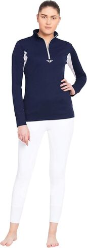 Tuffrider Ladies Technal Technical Long Sleeve Sport Shirt مع جوارب مخططة مجانية متنوعة in Kuwait