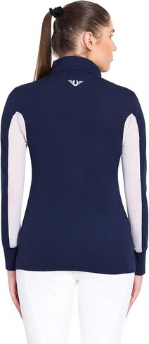 Tuffrider Ladies Technal Technical Long Sleeve Sport Shirt مع جوارب مخططة مجانية متنوعة in Kuwait
