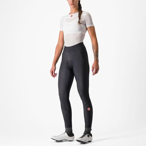 CASTELLI Women’s Velocissima Thermal Tight, Warm Cycling Apparel with Seat Pad for Cold Long Distance Road & Gravel Biking in Saudi Arabia