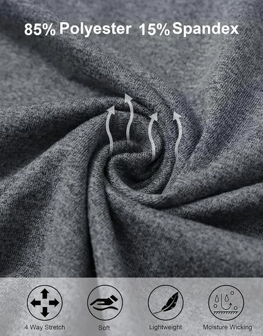 MICHEL ROUEN Mens Golf Shirts with Collard Dry fit Performance Heather Casual Activewear Long Sleeve Golf Polo Shirts for Men in Kuwait