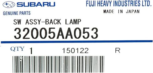 Subaru Impreza Forester Crosstrek Baja Impreza Back-Up Switch Assembly 32005AA053 32005AA131 أصلية OEM in Saudi Arabia