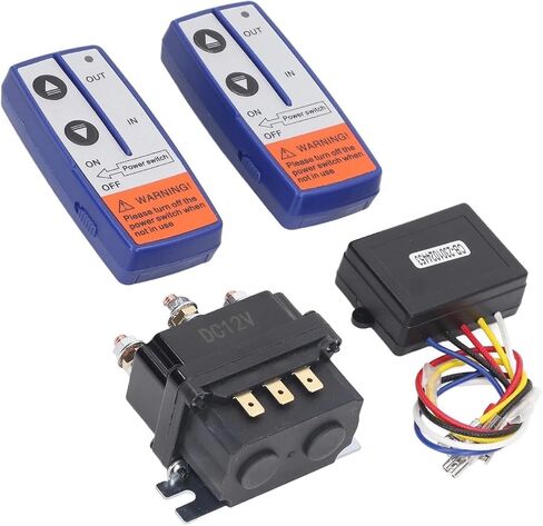 12V 250A مجموعة ترحيل WINCH مع تبديل تواصل التتابع وحدة التحكم عن بُعد للسيارة على دراجة نارية خارج Roaders Accessories in Saudi Arabia
