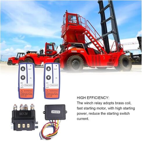 12V 250A مجموعة ترحيل WINCH مع تبديل تواصل التتابع وحدة التحكم عن بُعد للسيارة على دراجة نارية خارج Roaders Accessories in Saudi Arabia