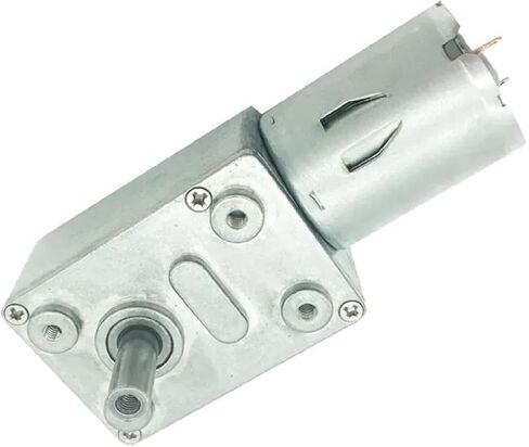 JGY-370 DC Worm Gear Motor ، 3 دورة في الدقيقة ، 6V/12V/24V ، عزم الدوران العالي 14 كيلوغرام in Kuwait