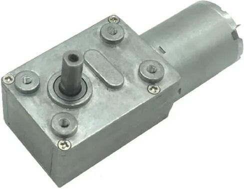 Bringsmart JGY-370 DC Worm Gear Motor ، Metal ، 6V 12V 24V ، 3RPM SPEEN in Kuwait