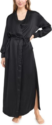 Lunya Women's Washable Silk Long Robe in Saudi Arabia