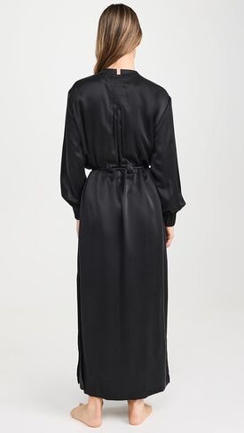 Lunya Women's Washable Silk Long Robe in Saudi Arabia