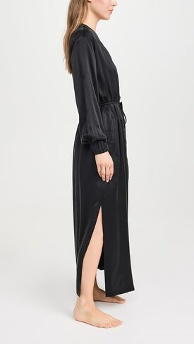 Lunya Women's Washable Silk Long Robe in Saudi Arabia