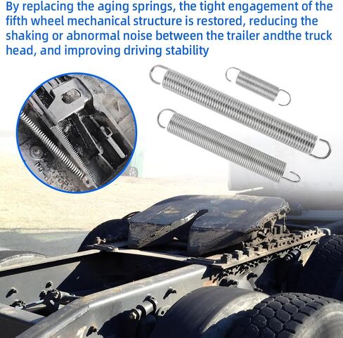 AUTOVIC Fifth Wheel Spring Kit for Fontaine No Slack NT 6000 7000 7000CC Replace 1-KP181 1-KP183 1-KP190 Models KITSPRING in Saudi Arabia