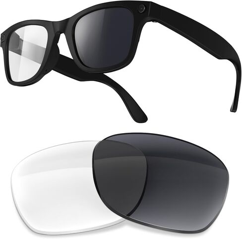 العدسات البديلة المتوافقة مع النظارات الذكية Ray-Ban Meta Wayfarer RW4008 (53 مم) in Kuwait