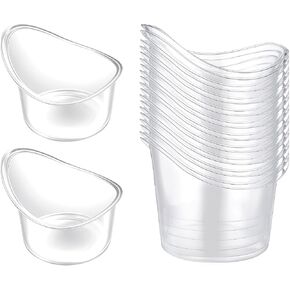 20Pcs Eye Wash Cup Eye Care Tool Rinse and Flush Kit Disposable Portable Plastic Measuring Cup for Quick Effective Soothing Tired Eyes for Travel Cleaning, 5ml in Saudi Arabia