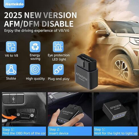AFM Armabler ، Active Fuel Management Delete Disabler ، AFM/DFM Disabler متوافق مع شيفروليه سيلفرادو ، 2005-2018 النماذج سيارات الدفع الرباعي مع محركات GM V6 V8 (بونتياك ، زحل ، كاديلاك ، GMC ، Holden ، Buick) in Kuwait