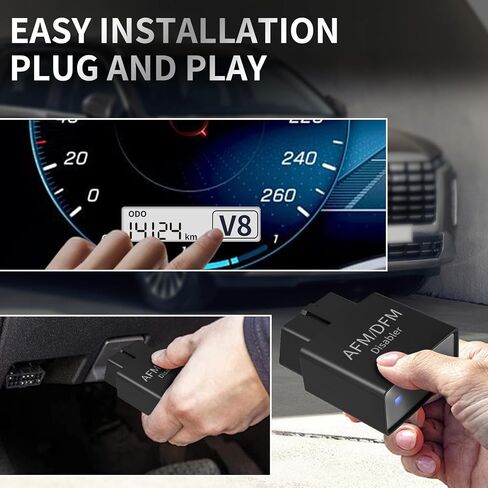 AFM Armabler ، Active Fuel Management Delete Disabler ، AFM/DFM Disabler متوافق مع شيفروليه سيلفرادو ، 2005-2018 النماذج سيارات الدفع الرباعي مع محركات GM V6 V8 (بونتياك ، زحل ، كاديلاك ، GMC ، Holden ، Buick) in Kuwait
