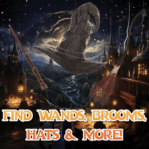 Underwraps Crystal Ball Claw Cane - Props Fantasy Staff ، إكسسوارات أزياء Halloween القوطية للمعالج ، قصب Cosplay ، الدعائم السينمائية (حجم واحد يناسب أكثر) أسود in Saudi Arabia