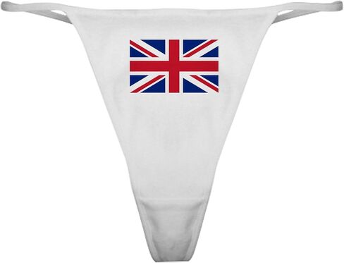 CafePress Union Jack Classic Thong Underwear, Womens Panties in Saudi Arabia