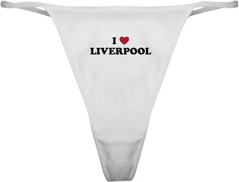 CafePress I Love Liverpool Classic Thong Underwear, Womens Panties in Saudi Arabia