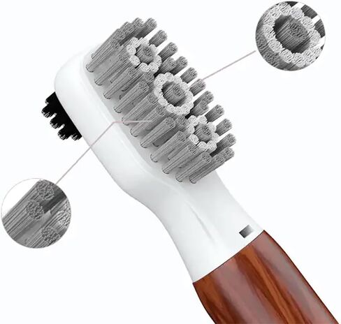 Electric Shoe Shine Polisher with 3 Cleaning Modes, IPX7 Waterproof, Ergonomic Handle & High-Performance Battery - Perfect for Shoes, Bags, Furniture & More! in Saudi Arabia