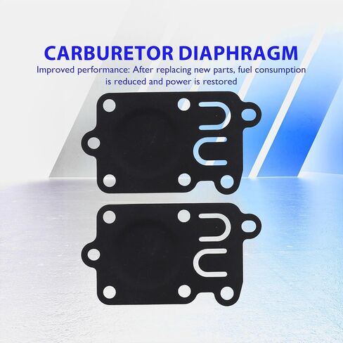 2 PCS CARB Diaphragm Gasket متوافق مع Briggs & Stratton 270026 272538 272538S 272637 ، 4157 ، 4168 in Saudi Arabia