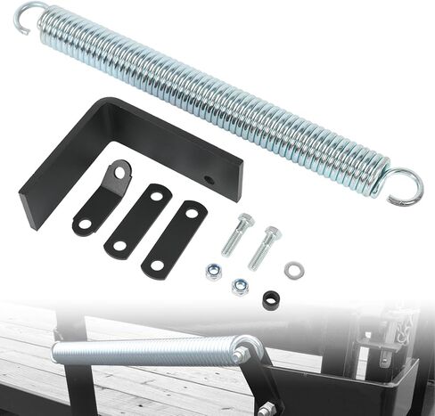 Right Side Trailer Tail Gate Spring Lift Assist Kit with Bracket and Hardware Compatible with Utility Trailer Ramp and Tailgate (Right-Hand Mount) in Saudi Arabia