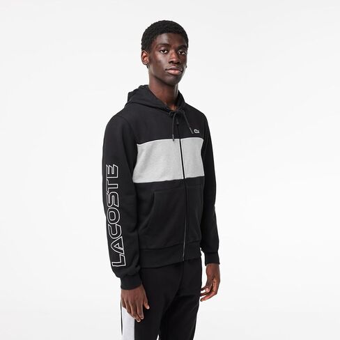 سويت شيرت بغطاء رأس بسحاب كامل للرجال من Lacoste in Saudi Arabia