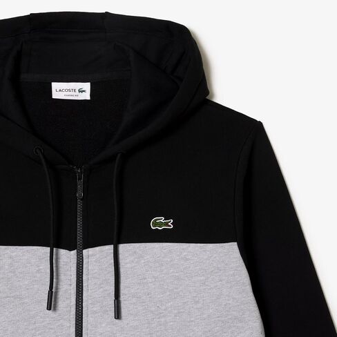 سويت شيرت بغطاء رأس بسحاب كامل للرجال من Lacoste in Saudi Arabia
