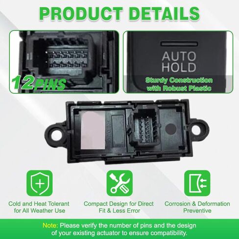 Electronic Parking Brake Control Switch, Replace GV9S-66-EP0, Compatible with Mazda Mazda CX-4 2016-2024, 12 Pins, 1 pc in Saudi Arabia