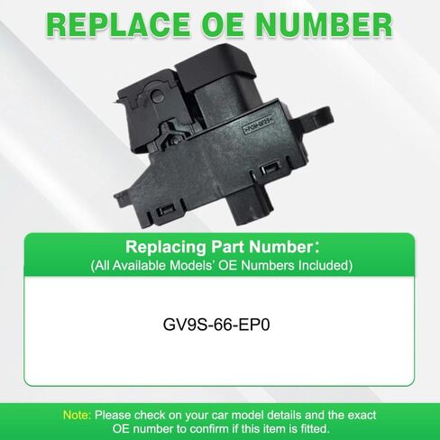 Electronic Parking Brake Control Switch, Replace GV9S-66-EP0, Compatible with Mazda Mazda CX-4 2016-2024, 12 Pins, 1 pc in Saudi Arabia