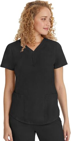 Healing Hands Scrubs for Women Y-Neck Jane Modern Fit ، تفاصيل غرزة ثلاثية ، جيوبان ، تمتد ثنائية الاتجاه وقميص تنحنح-2167 in Kuwait