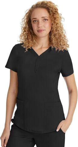 Healing Hands Scrubs for Women Y-Neck Jane Modern Fit ، تفاصيل غرزة ثلاثية ، جيوبان ، تمتد ثنائية الاتجاه وقميص تنحنح-2167 in Kuwait