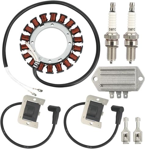Stator Kit for Kohler KT600 KT610 KT620 KT725 KT730 KT735 KT740 KT745 Engines 20HP 21HP 22HP 23HP 24HP 25HP 26HP With Ignition Coil Voltage Regulator Spark Plugs in Saudi Arabia