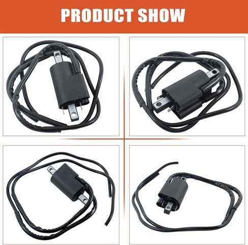 labwork Ignition Coil Spark Plug With Cover Kit Replacement for Yamaha XJ550 XJ750 1981 1982 1983 Motorcycle 4G0-82310-09-00 in Saudi Arabia