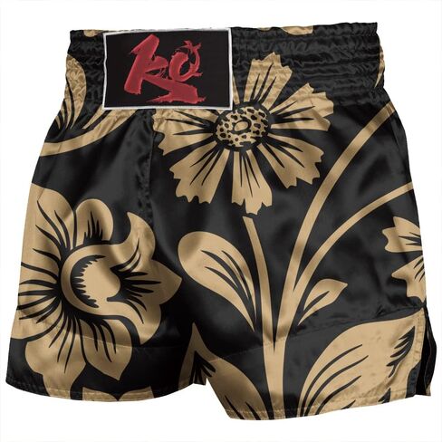 Muay Thai Boxing Shorts Fashion Flower Championships Athelets Training Fight MMA Boxer Boxing Trunks in Saudi Arabia