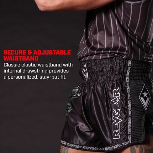 Revgear Legends Demon Edition Muay Thai Shorts-Muay Thai ، MMA ، معدات الملاكمة للرجال والنساء in Kuwait