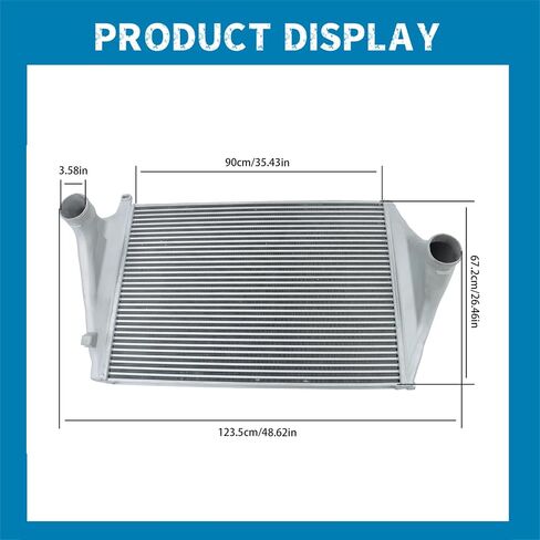 Charge Air Cooler 222194 BHTD3523 استبدال للقرن التجاري in Saudi Arabia