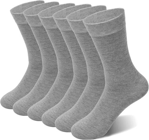 Crew Socks for Women & Man Casual Breathable LightWeight Athletic Calf Socks for running Size 5-13 in Saudi Arabia