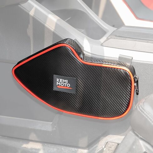 KEMIMOTO UTV Protective Knee Pads 2 Packs Compatible with Kawasaki Teryx KRX 1000 2020-2022 2023 2024 Storage Bag Accessories in Saudi Arabia