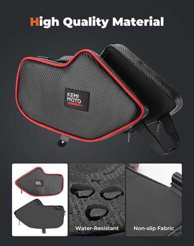 KEMIMOTO UTV Protective Knee Pads 2 Packs Compatible with Kawasaki Teryx KRX 1000 2020-2022 2023 2024 Storage Bag Accessories in Saudi Arabia