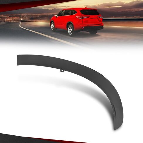 صب العجلة الخلفية Fender Trim Passenger الجانب الأيمن متوافق مع Toyota Highlander Hybrid Pronze Edition 2022-2023/XSE 2021-2023 750870e030 ، to1791116 in Kuwait