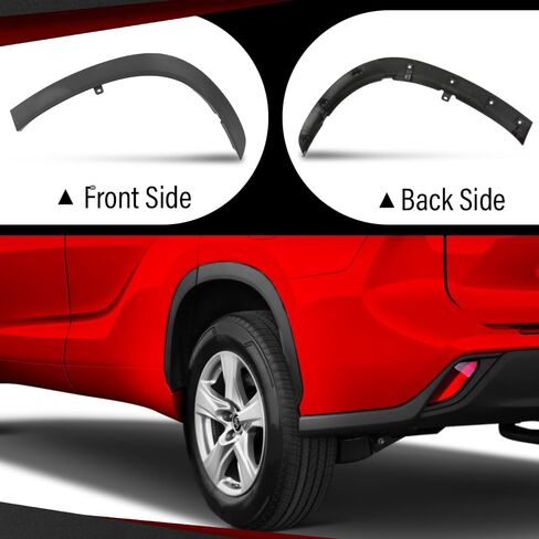 صب العجلة الخلفية Fender Trim Passenger الجانب الأيمن متوافق مع Toyota Highlander Hybrid Pronze Edition 2022-2023/XSE 2021-2023 750870e030 ، to1791116 in Kuwait
