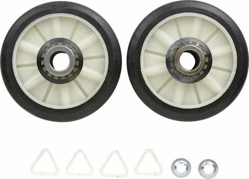 Drum Support Roller Kit 349241T AP3098345 Replacement for Whirlpool OEM in Kuwait