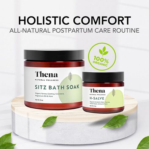 Intense Hemorrhoid Treatment 100% Natural Hemorrhoid Cream & Fissure Ointment Control Organic Lavender Arnica Witch Hazel Fast Healing Maximum Strength, Best with Thena Sitz Bath Soak for Women Men in Kuwait