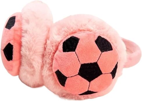 Cute Children Football Earmuffs Winter Outdoor Travel Cold-proof Ear Caps Warmer Thickened Warm Muffs in Saudi Arabia