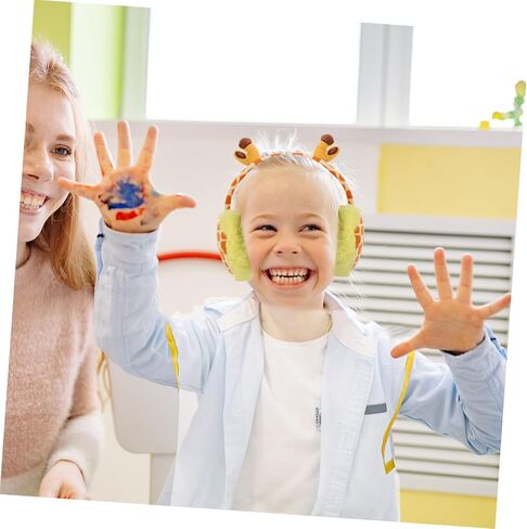 يغطي الأذن الحيوان الكرتون القابلة للتعديل دفاع الأذن الشتاء لأولاد حماية الطقس البارد in Kuwait