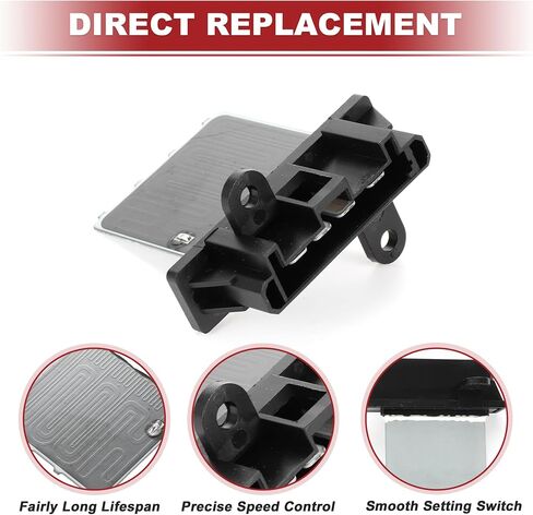 ACROPIX HVAC Blower Motor Resistor Heater Blower Resistor for Chevrolet Spark 2016-2022 L4 1.4L No.96675861 in Saudi Arabia