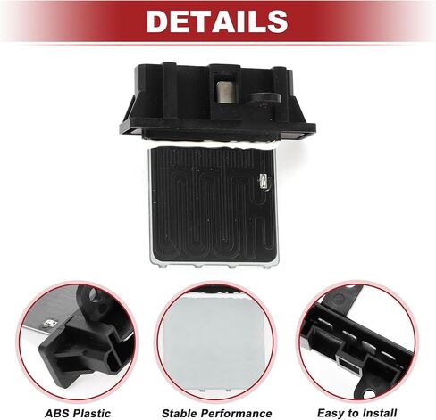 ACROPIX HVAC Blower Motor Resistor Heater Blower Resistor for Chevrolet Spark 2016-2022 L4 1.4L No.96675861 in Saudi Arabia