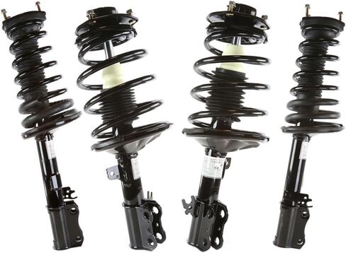 AutoShack Front & Rear Complete Strut & Coil Spring | Replacement for 1997-2001 Lexus ES300 1997-2003 Toyota Avalon 1997-2001 Toyota Camry 1999-2003 Toyota Solara | 4-PC in Saudi Arabia