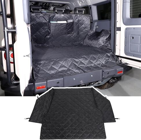Back Row Dog Seat Covers Compatible with Ineos Grenadier 2020-2024, Water Repellant, Anti Shock, Non-Slip, Cover Trunk Mat, Dog Accessories, Pet Car Seat Protector in Saudi Arabia